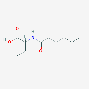 2-(Hexanoylamino)butanoic acid