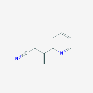 3-Pyridin-2-ylbut-3-enenitrile