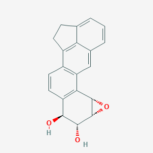 molecular formula C20H16O3 B038971 Cholanthrene-9,10-diol-7,8-epoxide CAS No. 119181-09-8