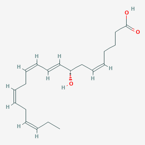 8S-hydroxy-5Z,9E,11Z,14Z,17Z-eicosapentaenoic acid