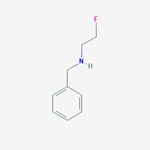 molecular formula C9H12FN B038988 Benzyl(2-fluoroethyl)amine CAS No. 122974-04-3