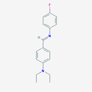 N-[4-(Diethylamino)benzylidene]-4-fluoroaniline