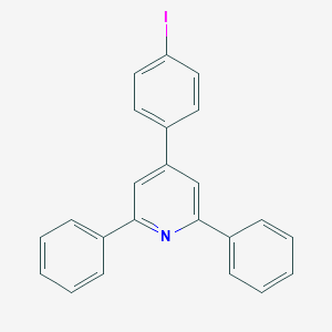 molecular formula C23H16IN B389939 4-(4-Iodophenyl)-2,6-diphenylpyridine CAS No. 1484-71-5