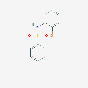 N-(2-bromophenyl)-4-tert-butylbenzenesulfonamide