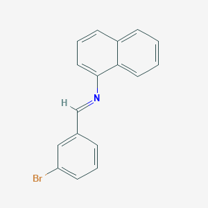 N-(3-bromobenzylidene)-N-(1-naphthyl)amine
