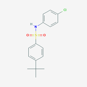 4-tert-butyl-N-(4-chlorophenyl)benzenesulfonamide