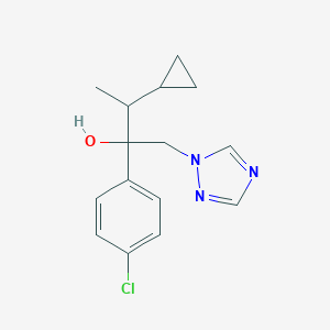 molecular formula C15H18ClN3O B039007 环丙唑 CAS No. 113096-99-4