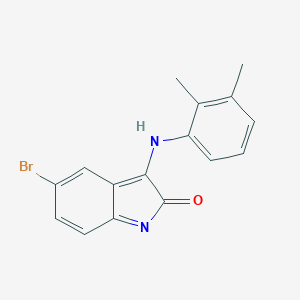 5-bromo-3-(2,3-dimethylanilino)indol-2-one