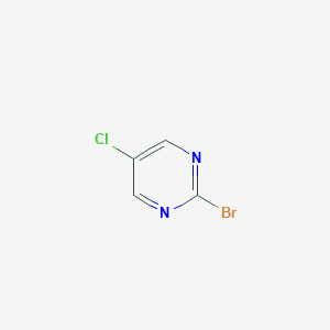 molecular formula C4H2BrClN2 B039030 2-Bromo-5-chloropyrimidine CAS No. 124405-67-0
