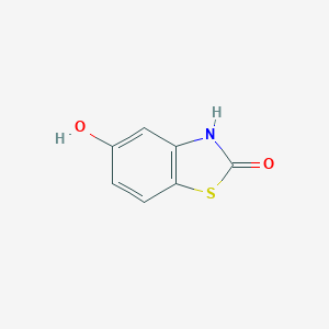 molecular formula C7H5NO2S B039036 5-Hydroxybenzo[d]thiazol-2(3H)-one CAS No. 115045-83-5