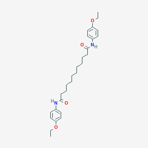 molecular formula C28H40N2O4 B390450 N~1~,N~12~-bis(4-ethoxyphenyl)dodecanediamide 