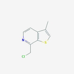 7-(Chloromethyl)-3-methylthieno[2,3-c]pyridine