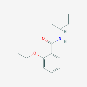 molecular formula C13H19NO2 B3906761 N-(butan-2-yl)-2-ethoxybenzamide 