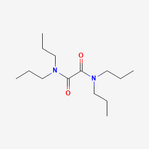 molecular formula C14H28N2O2 B3906800 N,N-dipropyl-N',N'-dipropylethane-1,2-diamide 