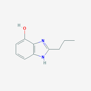 molecular formula C10H12N2O B039077 2-propyl-1H-benzimidazol-4-ol CAS No. 113895-78-6