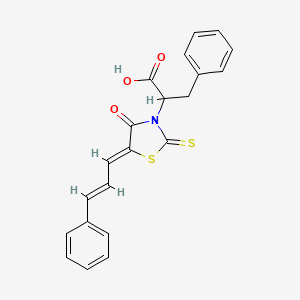 molecular formula C21H17NO3S2 B3908715 MFCD01184394 