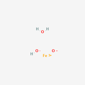 molecular formula FeH3O3 B039099 Ferric oxide Yellow CAS No. 51274-00-1