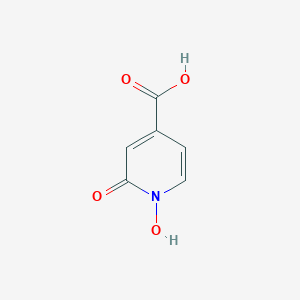 molecular formula C6H5NO4 B039109 2-Hydroxyisonicotinic acid N-oxide CAS No. 119736-22-0
