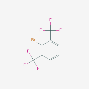 molecular formula C8H3BrF6 B039142 2,6-Bis(trifluoromethyl)bromobenzene CAS No. 118527-30-3