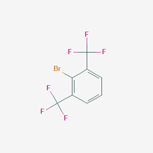molecular formula C8H3BrF6 B039142 2-Bromo-1,3-bis(trifluoromethyl)benzene CAS No. 118527-30-3