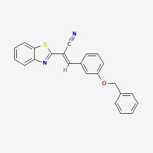 molecular formula C23H16N2OS B3915989 MFCD02104642 