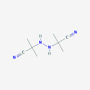 molecular formula C8H14N4 B039185 Hydrazodiisobutyronitrile CAS No. 6869-07-4