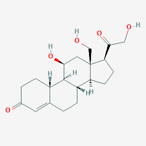 molecular formula C20H28O5 B039188 18-Hydroxy-19-norcorticosterone CAS No. 111594-84-4