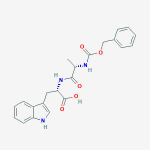 molecular formula C22H23N3O5 B039189 Z-Ala-Trp-OH CAS No. 119645-65-7