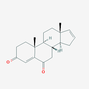 molecular formula C19H24O2 B039197 Androsta-4,16-diene-3,6-dione CAS No. 114611-55-1