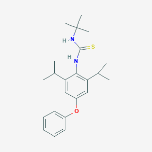 molecular formula C23H32N2OS B039198 Pegasus CAS No. 80060-09-9