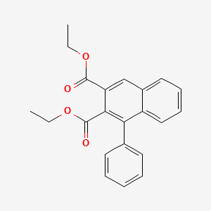 molecular formula C22H20O4 B3920422 Diethyl 1-phenylnaphthalene-2,3-dicarboxylate CAS No. 6512-57-8