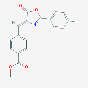 4-(5-Oxo-2-p-tolyl-oxazol-4-ylidenemethyl)-benzoic acid methyl ester