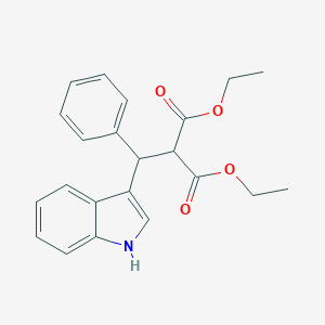 diethyl 2-[1H-indol-3-yl(phenyl)methyl]malonate