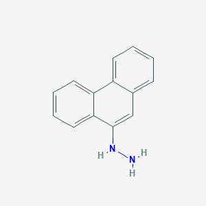 molecular formula C14H12N2 B039235 Phenanthren-9-YL-hydrazine CAS No. 111586-70-0