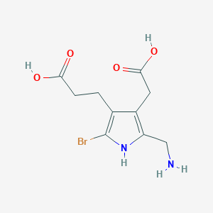 molecular formula C10H13BrN2O4 B039242 2-Bromoporphobilinogen CAS No. 115828-91-6