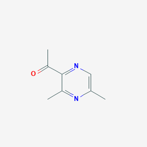 molecular formula C8H10N2O B039248 2-Acetyl-3,5-dimethylpyrazine CAS No. 54300-08-2