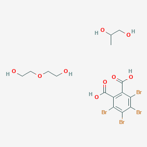 molecular formula C15H20Br4O9 B039251 Tetrabromophthalate diol CAS No. 77098-07-8
