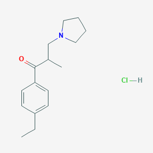 molecular formula C16H24ClNO B039253 Inaperisone hydrochloride CAS No. 118230-97-0