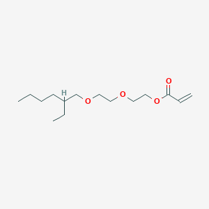 molecular formula C15H28O4 B039259 Di(ethylene glycol) 2-ethylhexyl ether acrylate CAS No. 117646-83-0