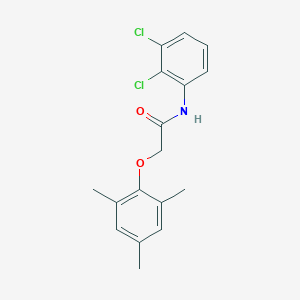 molecular formula C17H17Cl2NO2 B392653 N-(2,3-dichlorophenyl)-2-(2,4,6-trimethylphenoxy)acetamide 