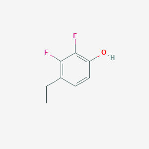 molecular formula C8H8F2O B039266 4-Ethyl-2,3-difluorophenol CAS No. 124728-38-7