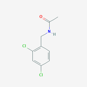 molecular formula C9H9Cl2NO B3927118 N-(2,4-dichlorobenzyl)acetamide 