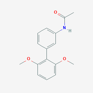 molecular formula C16H17NO3 B3927608 N-(2',6'-dimethoxybiphenyl-3-yl)acetamide 