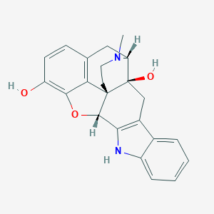 molecular formula C23H22N2O3 B039282 Oxymorphindole CAS No. 111469-88-6
