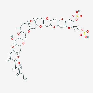 molecular formula C55H82O21S2 B039289 Yessotoxin CAS No. 112514-54-2