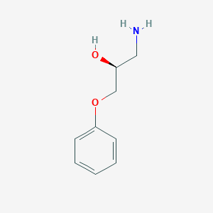 molecular formula C9H13NO2 B039293 (2S)-(-)-1-Amino-3-phenoxy-2-propanol CAS No. 112243-65-9