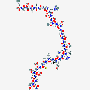 molecular formula C172H268N44O56S B039295 Triakontatetraneuropeptide CAS No. 120667-90-5