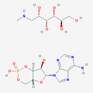molecular formula C17H29N6O11P B039300 Meglumine cyclic adenylate CAS No. 113960-50-2