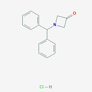 1-Benzhydrylazetidin-3-one hydrochloride