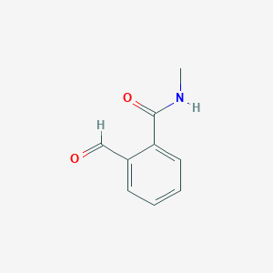 molecular formula C9H9NO2 B039312 2-Formyl-N-methylbenzamide CAS No. 117194-00-0